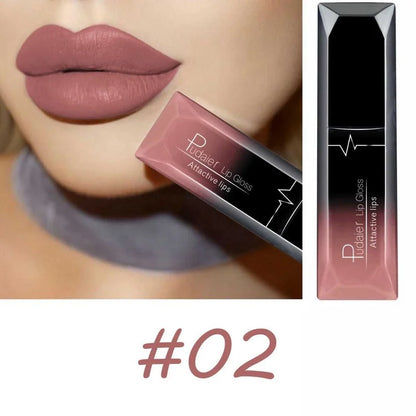 Best Lip Makeup 17 Color Sexy Matte Long Lasting Lipgloss Liquid Lipstick Lip Cream