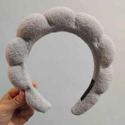 Headband for Women Mask Headwear Sponge Thick Hairbands for Skincare