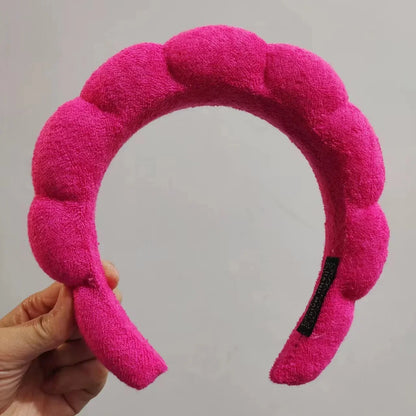 Headband for Women Mask Headwear Sponge Thick Hairbands for Skincare