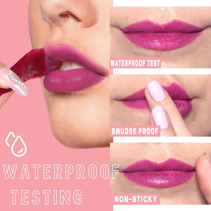 6 Colors Peel Off Liquid Lipstick Waterproof Longlasting LipGloss Mask Moisturizer Tear Pull Lip Lint Cosmetic Makeup Maquillage