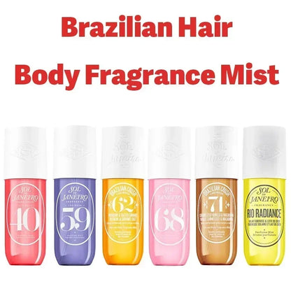 Original1pcs Brazilian Hair Body Fragrance Mist Fruit Flavor Long Duration Deodorants For Women Body Spray Moisturize The Skin