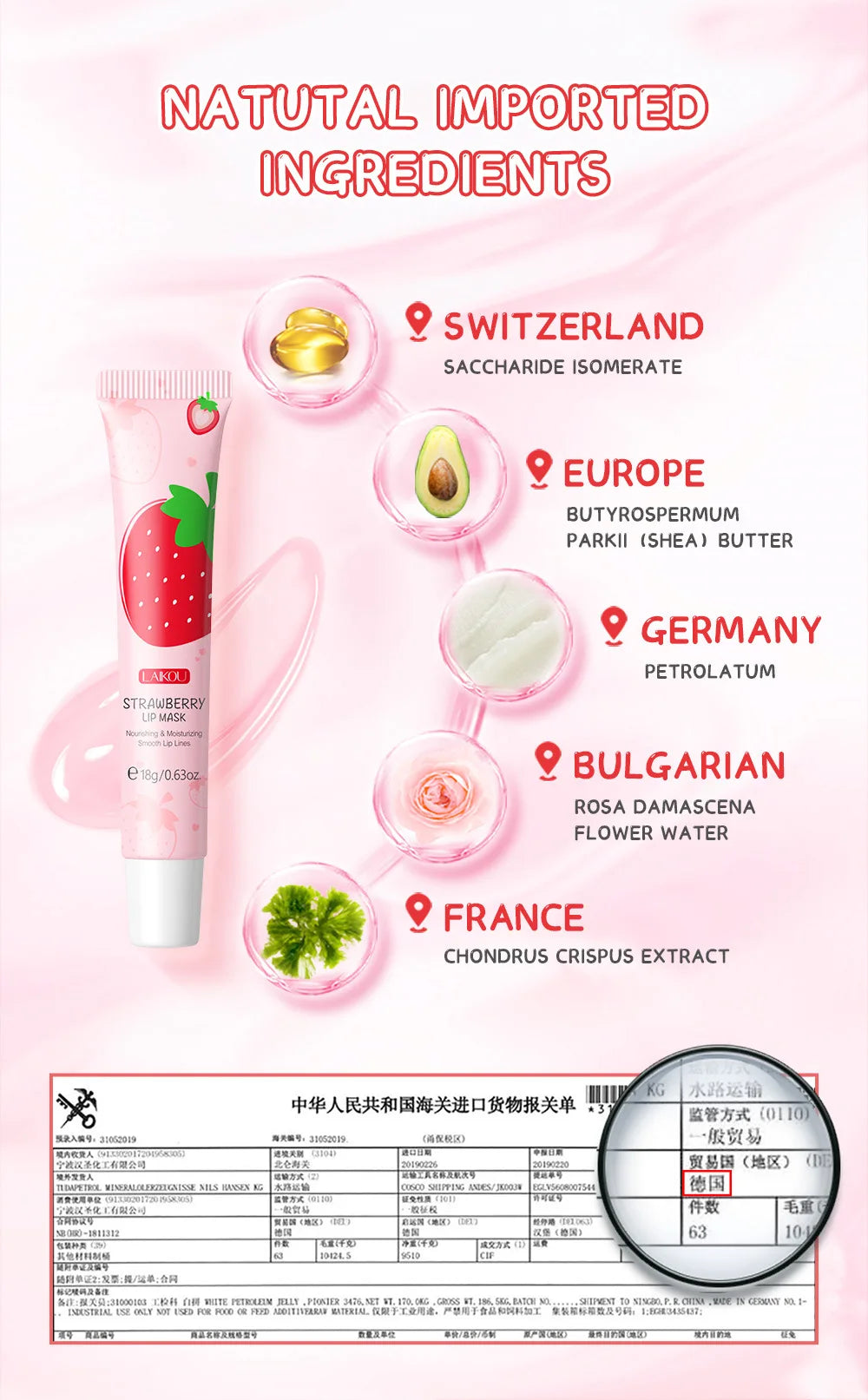 Mask skincare  Nourishing Lips Cream