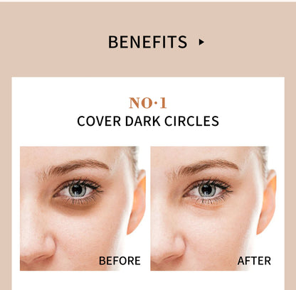 High Coverage Concealer Cover Anti Dark Circle Freckle Long-lasting Waterproof Foundation BB Cream for Face Makeup Base Cosmetic