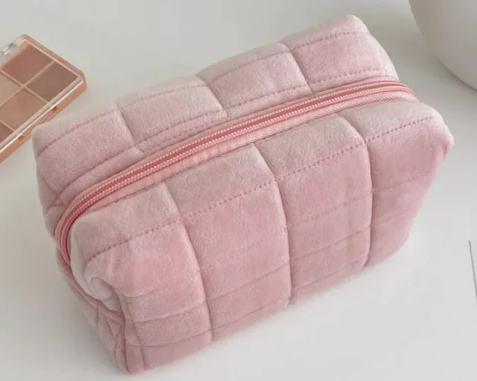 Korean Style Soft Cloud Makeup Bag